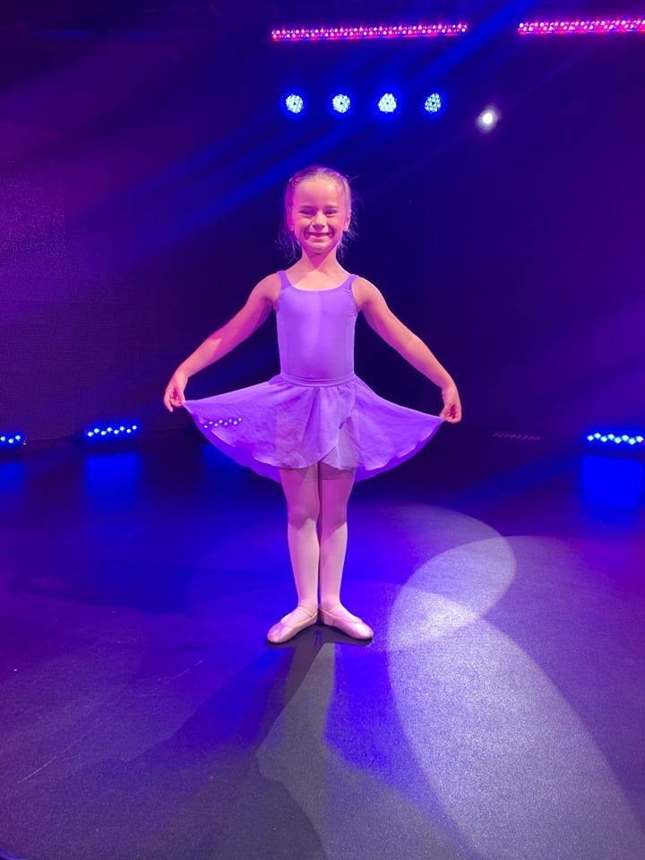 Lilac Wrapover Ballet Skirt